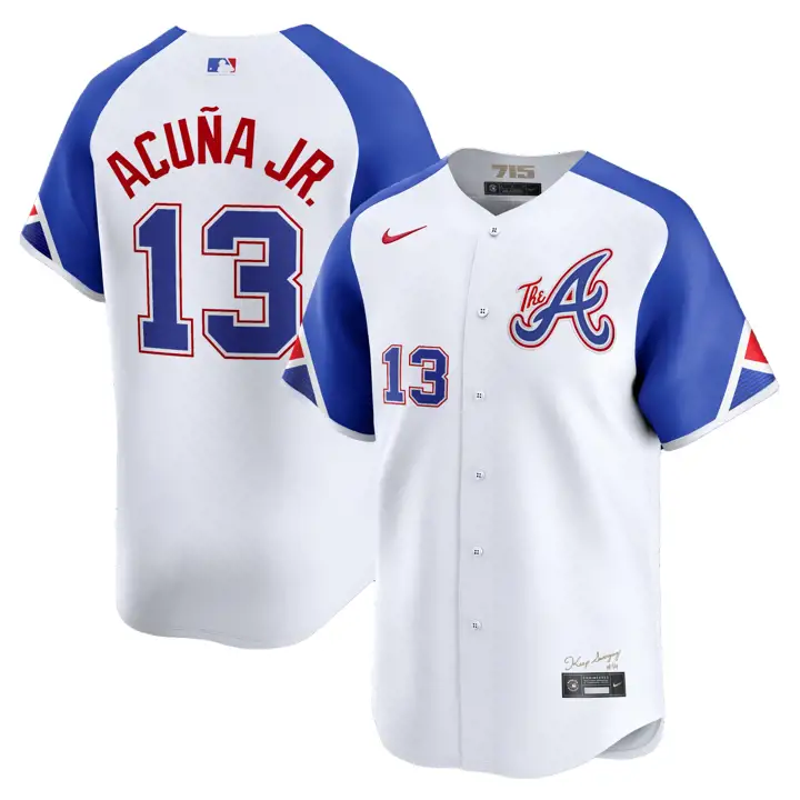 Maillot de joueur Ronald des Atlanta Braves MLB City Connect en édition limitée