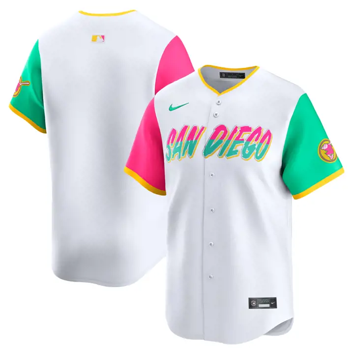 Maillot San Diego Padres MLB City Connect Édition Limitée BLA/ROS/VCA