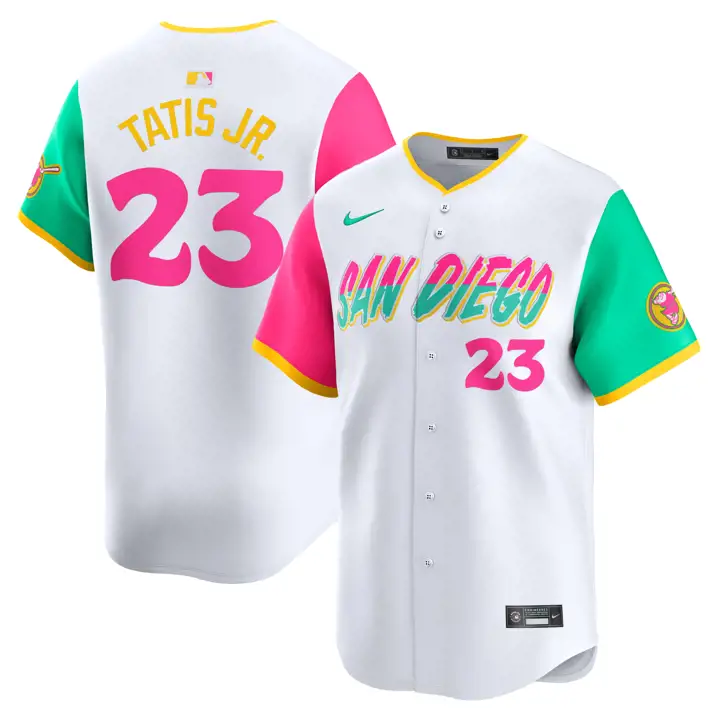 Maillot de joueur édition limitée Padres MLB City Connect Fernando Tatis