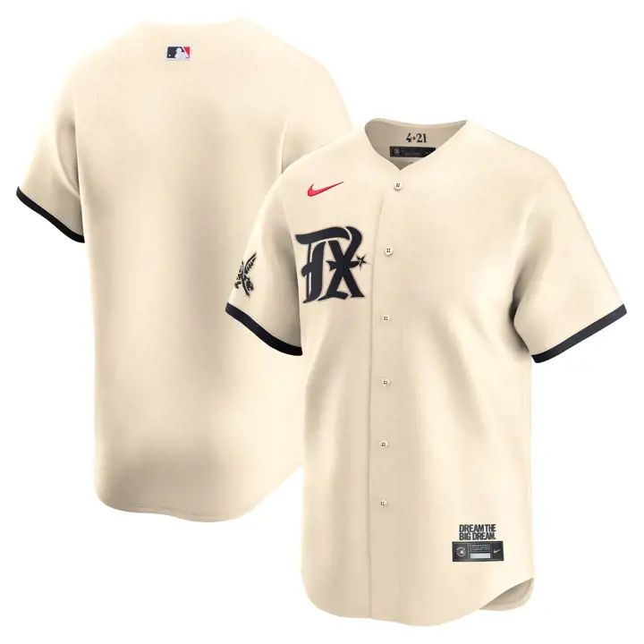 Maillot IVO édition limitée MLB City Connect des Texas Rangers