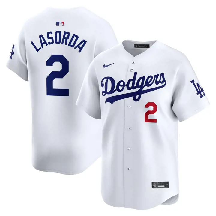 Maillot joueur Nike MLB Los Angeles Dodgers édition limitée Tomm
