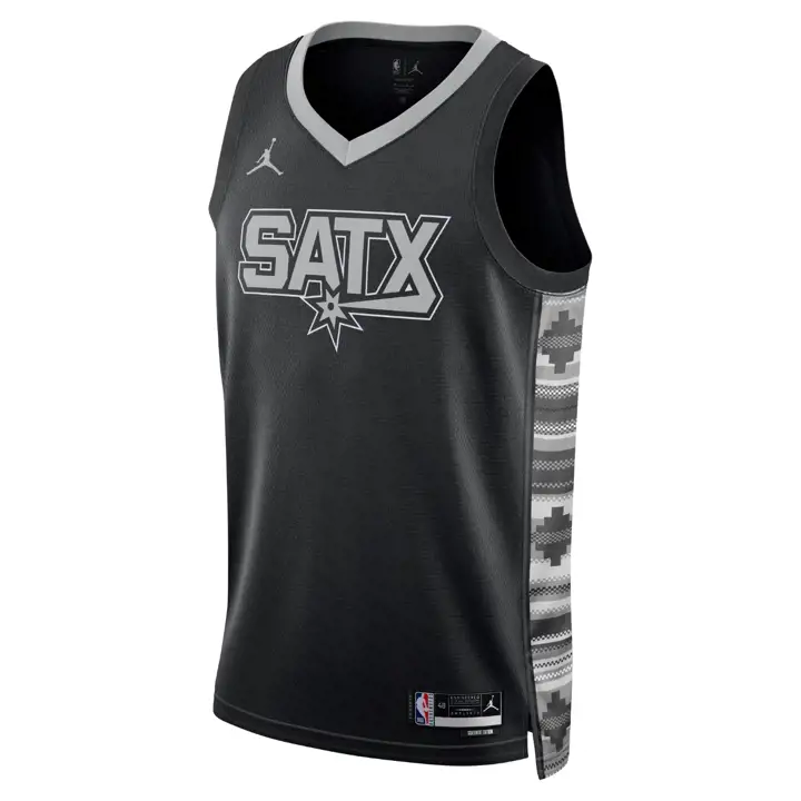 Maillot Swingman SPURS NBA CYO, noir