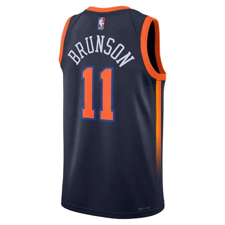MAILLOT SWINGMAN NBA NEW YORK KNICKS STATEMENT JALEN BRUNSON