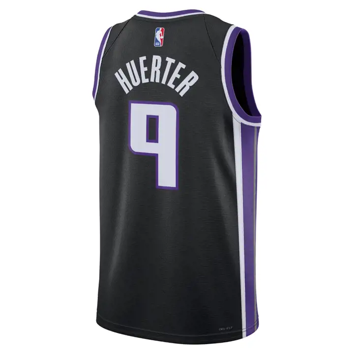 MAILLOT SWINGMAN ICON NBA SACRAMENTO KINGS KEVIN HUERTER NOIR