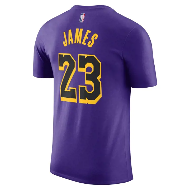 T-SHIRT LEBRON JAMES LOS ANGELES LAKERS NBA STATEMENT