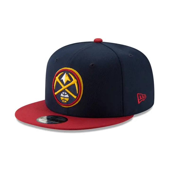 Denver Nuggets 23 NBA Finals Champ Side Patch 9FIFTY NAVY/JAUNE