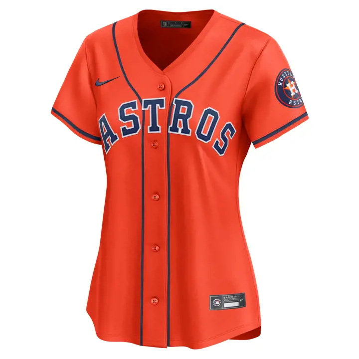 Maillot de baseball MLB Houston Astros pour femme – Édition limitée (Modèle alternatif 1)