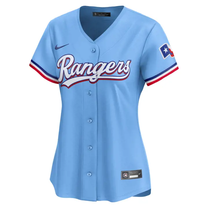 TEXAS RANGERS MLB Maillot Femme Édition Limitée Alt 1 Bleu