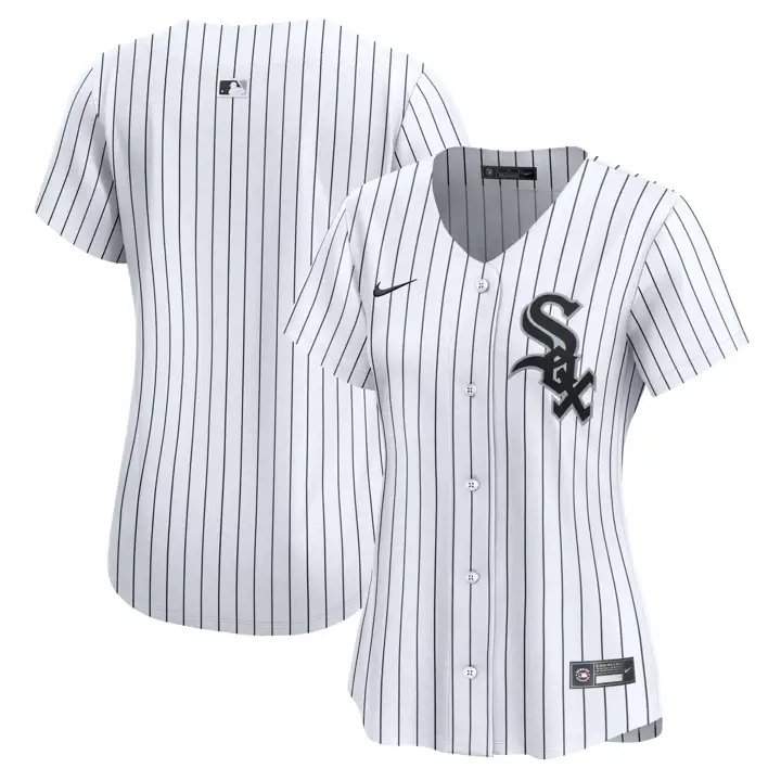 Maillot domicile blanc à édition limitée MLB pour femme des White Sox de Chicago