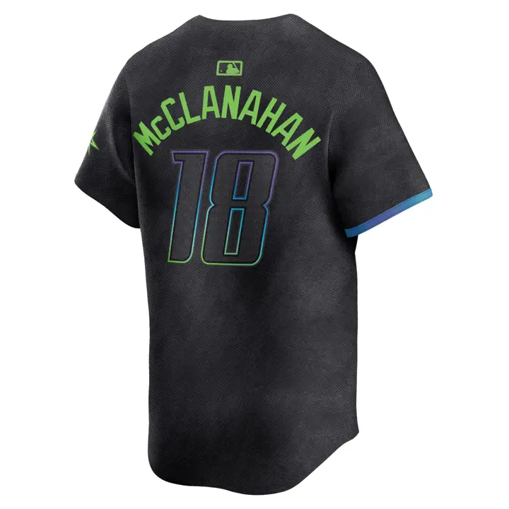 Maillot de joueur Tampa Bay Rays MLB City Connect édition limitée Shane