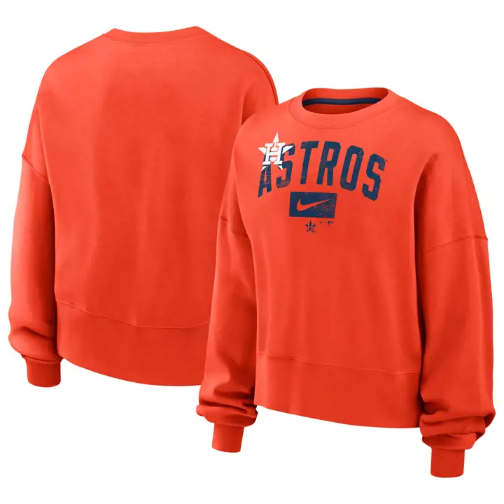 Molleton ras du cou Nike Houston Astros MLB pour femme 24 ORG