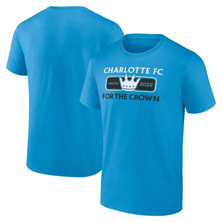 T-shirt Charlotte FC MLS Blindside bleu