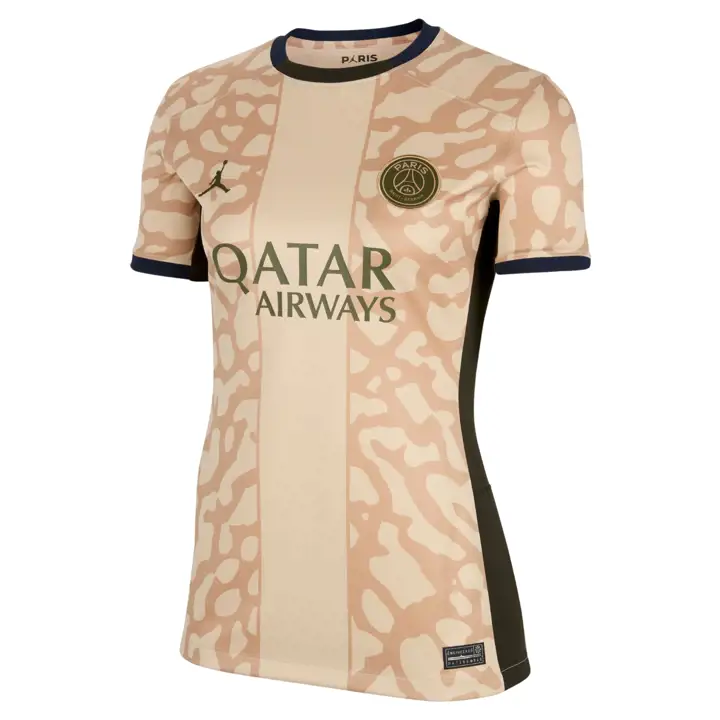 Paris Saint-Germain PSG CLUB ÉQUIPE AVEC MAILLOT STADE DOMICILE QUATRIÈME 23-24