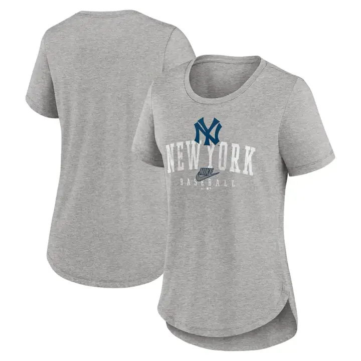 T-shirt Nike Cooperstown Logo MLB Femme New York Yankees 24 GR