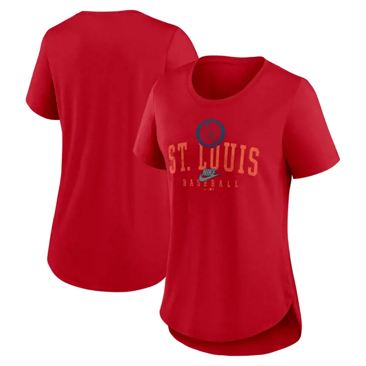 T-shirt Nike Cooperstown Logo MLB St. Louis Cardinals pour femme 24