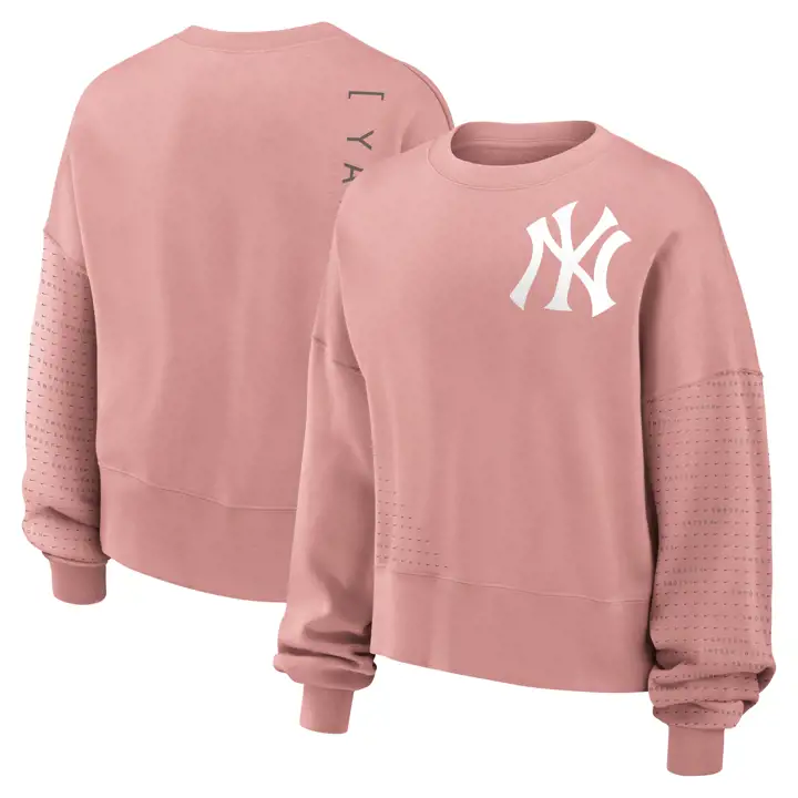 New York Yankees MLB - Pull Nike Statement pour femme 24 PNK