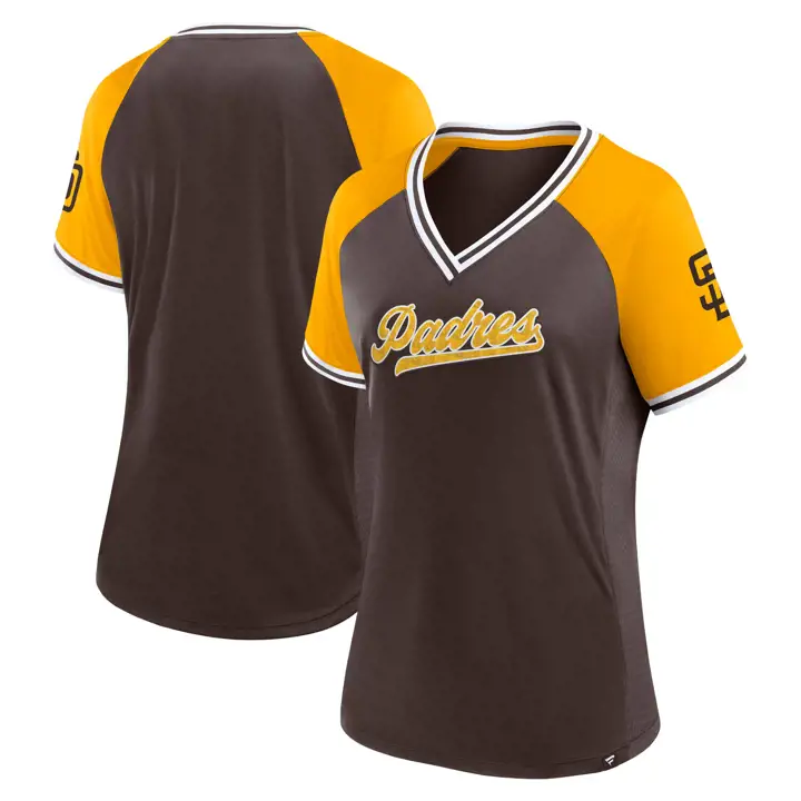 T-shirt « Diva » Ligue féminine des San Diego Padres MLB 24 BRN
