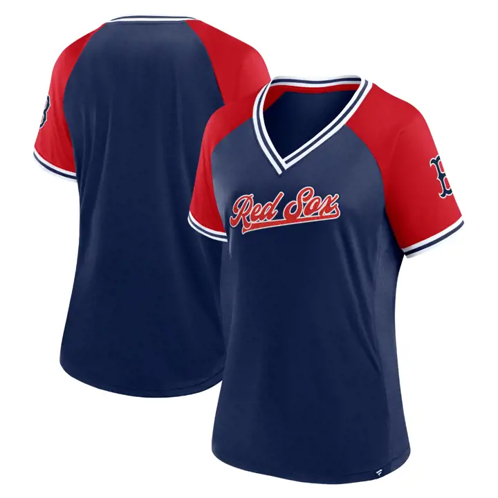 T-shirt Diva Femme MLB Boston Red Sox 24 Marine