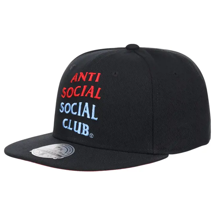 Chicago Bulls NBA ASSC Fitted BLK/BLK/RED