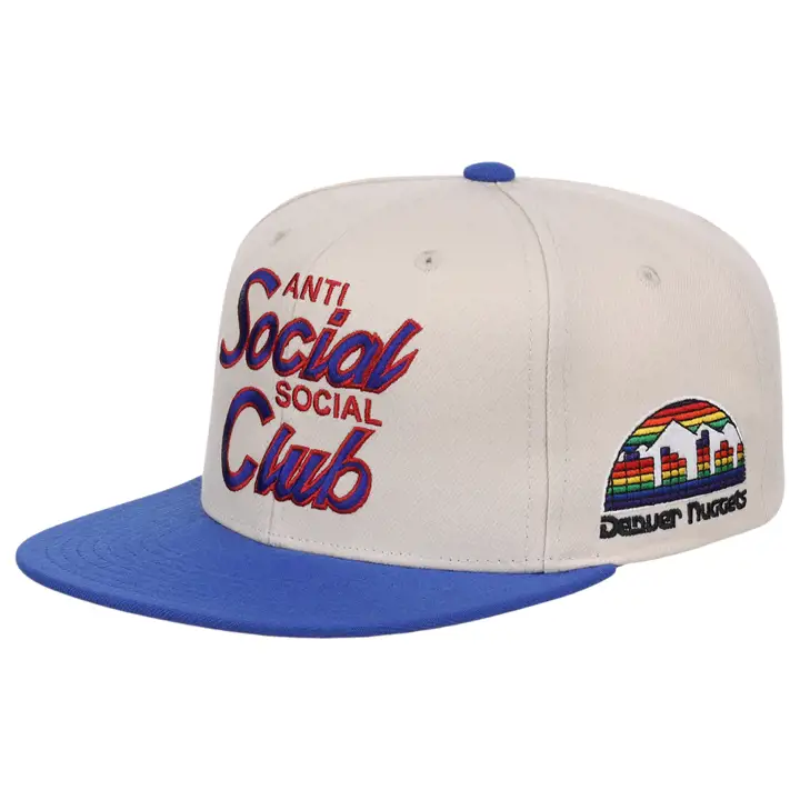 Denver Nuggets NBA ASCC Casquette Snapback IVO/BLEU/ROSE