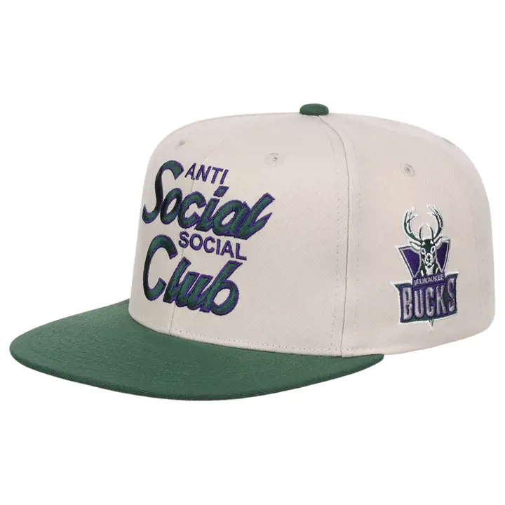 Milwaukee Bucks NBA Casquette Snapback ASSC IVO/GRN/PNK