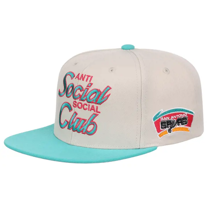 San Antonio Spurs NBA Casquette Snapback ASSC IVO/TEAL/PNK