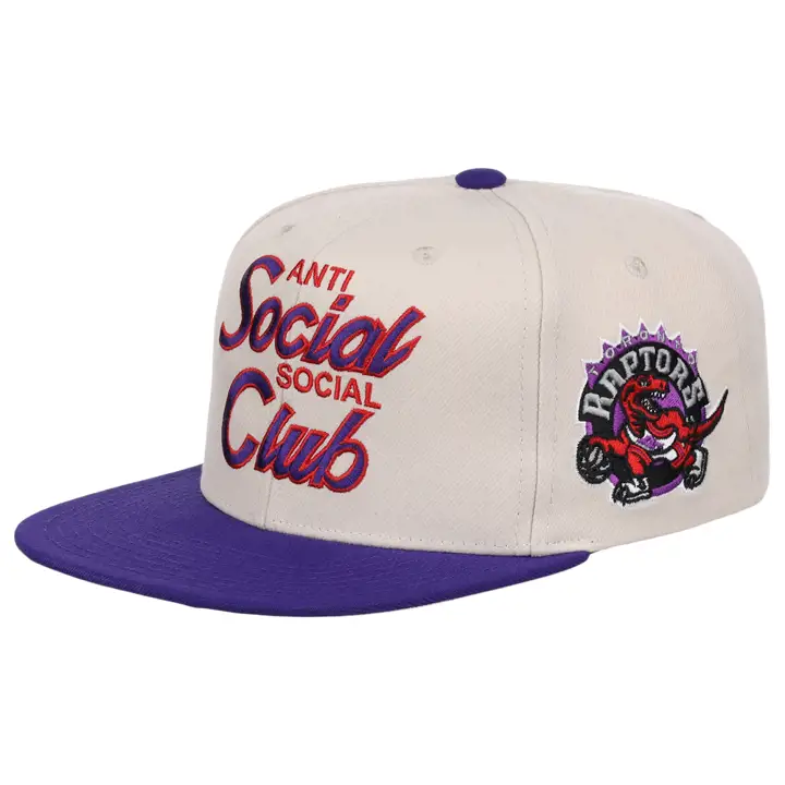 Toronto Raptors NBA Casquette Snapback ASSC IVO/PUR/PNK