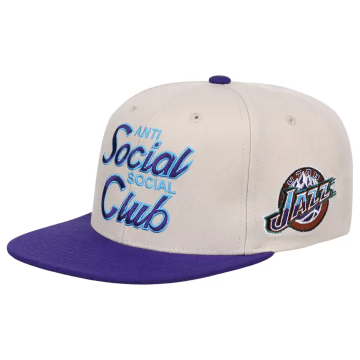 Utah Jazz NBA ASSC Casquette Snapback IVO/PUR/PNK