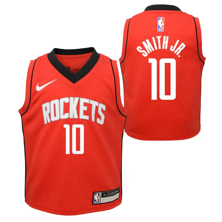 Maillot de basketball NBA Houston Rockets Icon Swingman Jabari Smith pour tout-petits