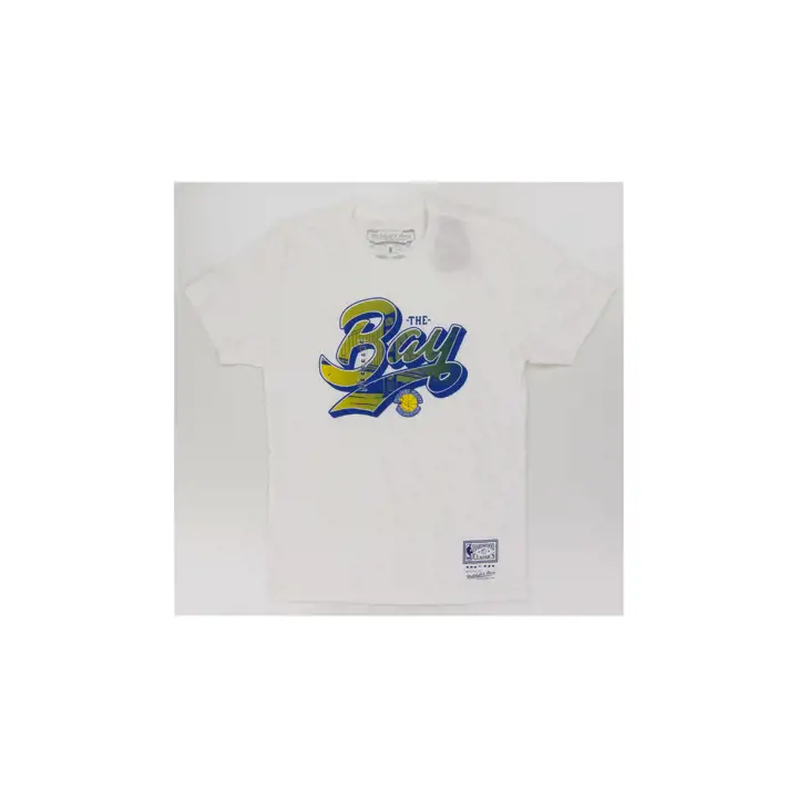 T-shirt Golden State Warriors NBA The Bay BLANC