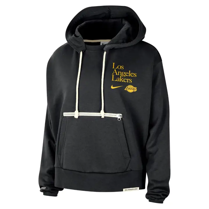 Los Angeles Lakers NBA Sweat à capuche Nike DF STD ISS PO Femme 24 Noir