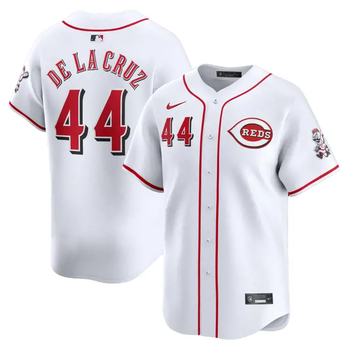 Maillot de joueur édition limitée Elly De La Cruz des Reds de Cincinnati MLB Nike