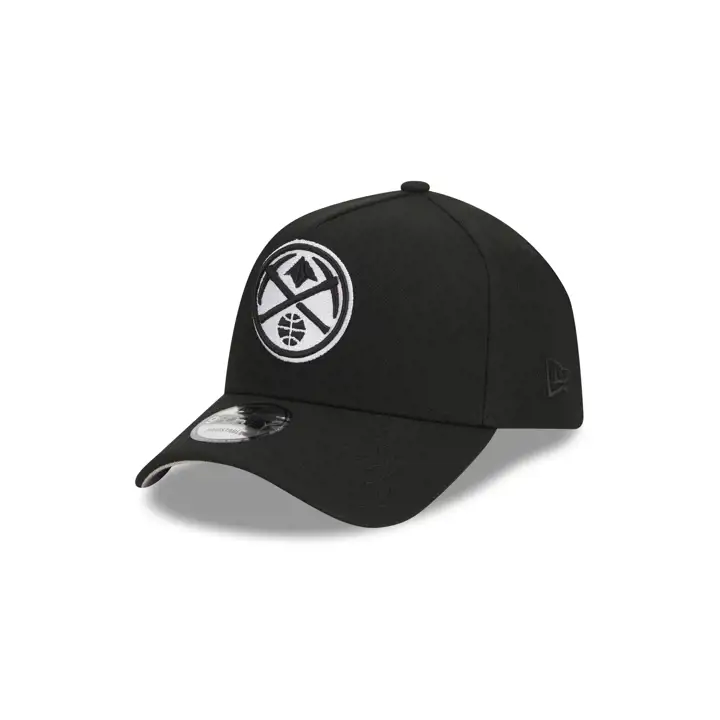 Denver Nuggets NBA Noir/Blanc 9FORTY TAILLE UNIQUE NOIR/NOIR/GRIS