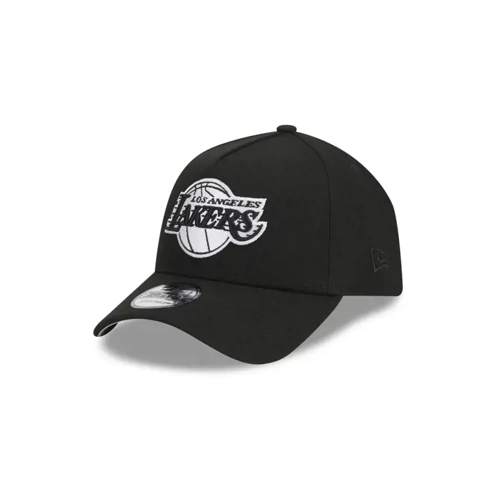 Los Angeles Lakers NBA Noir/Blanc 9FORTY AF Noir/Noir/Gris