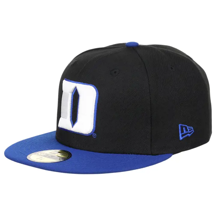 Casquette 5950 BLK/RBL Duke Blue Devils NCAA bicolore