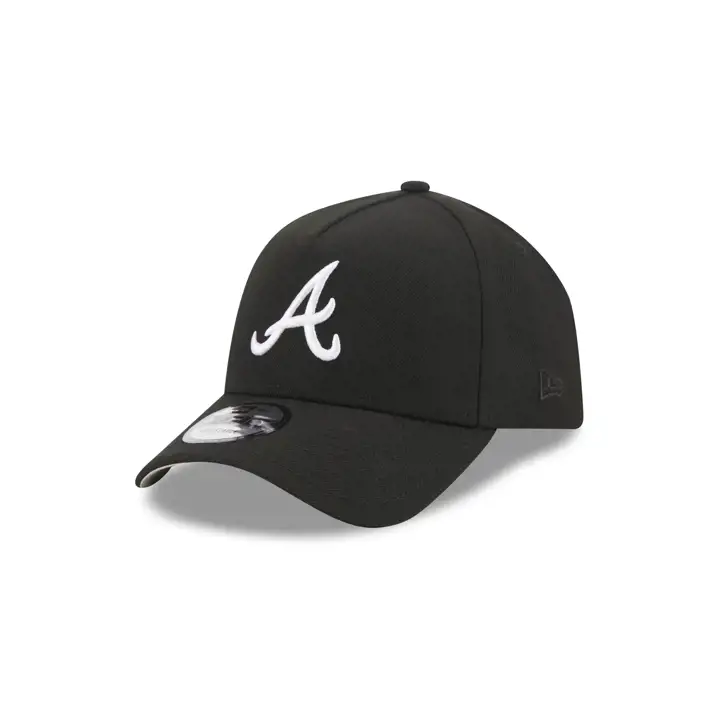 Atlanta Braves MLB B-Dub AF 9FORTY Noir/Blanc