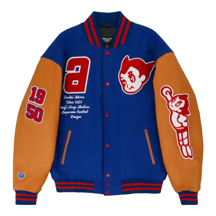 BLOUSON VARSITY Sankei Atoms EFF DNA rbl