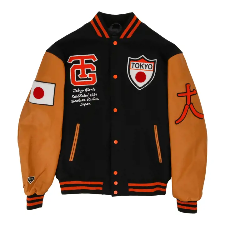 Tokyo Giants EFF DNA VARSITY JACKET noir