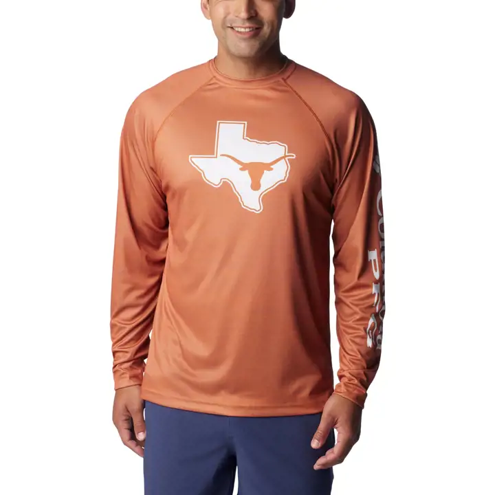 T-shirt manches longues NCAA Texas Longhorns Terminal Tackle ORG