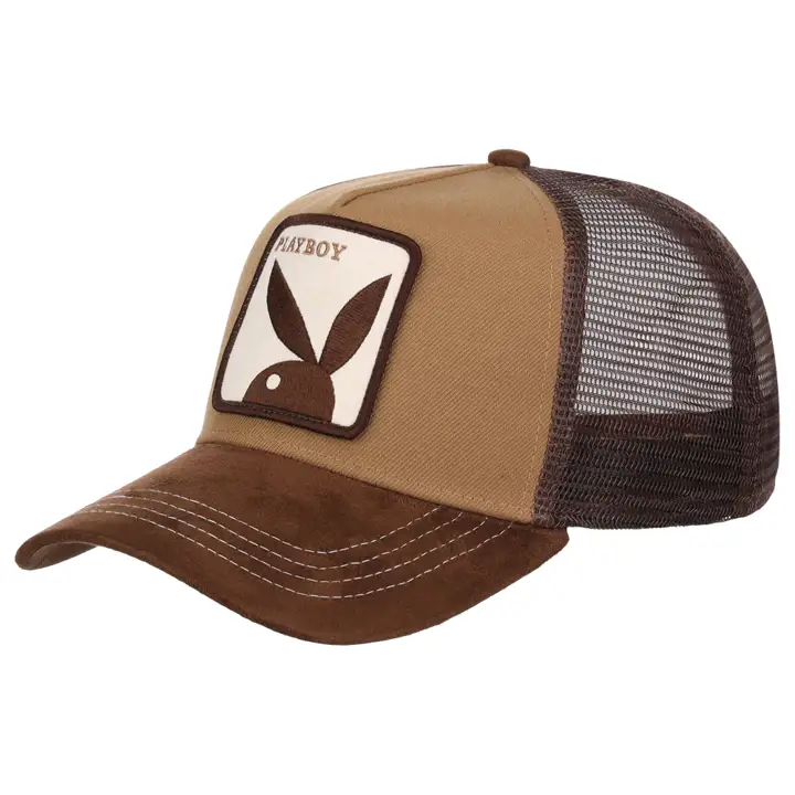 Casquette Trucker Playboy Wheat Patch beige/marron/crème