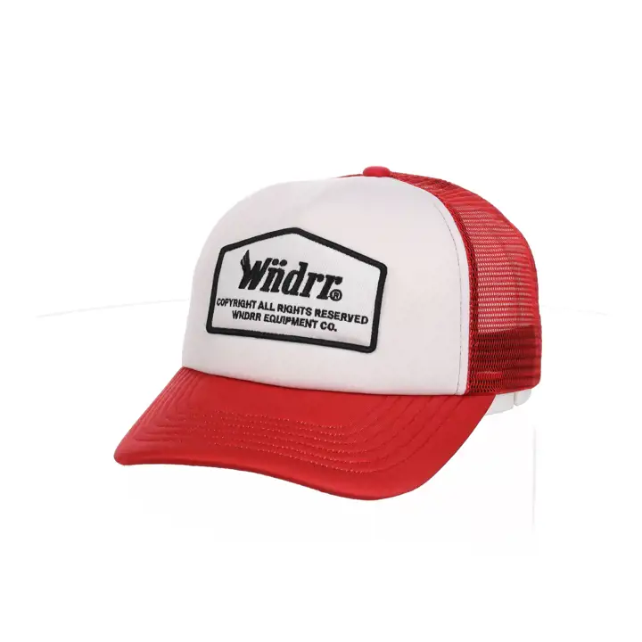 WNDRR Casquette Trucker Boundary Blanc bnc/ rouge