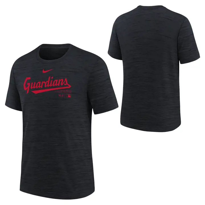 T-shirt CLEVELAND GUARDIANS MLB AC Velocity 24 BLEU