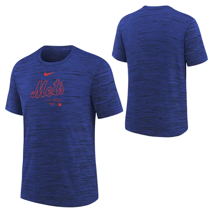 T-Shirt NEW YORK METS MLB AC Velocity 24 BLEU