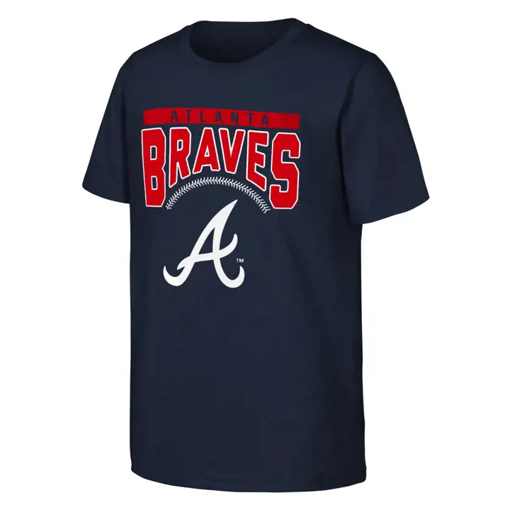 T-shirt ATLANTA BRAVES MLB enfant Shutout BLEU MARINE