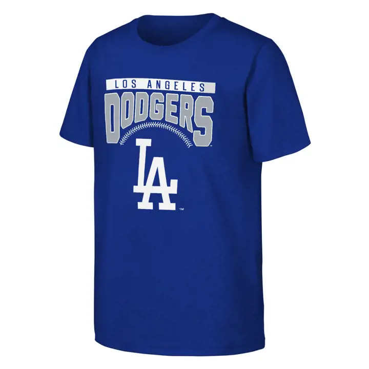 T-shirt bleu LOS ANGELES DODGERS MLB pour jeune - Shutout