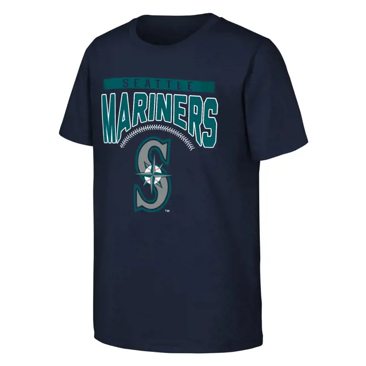 SEATTLE MARINERS MLB T-shirt Enfant Shutout BLEU MARINE