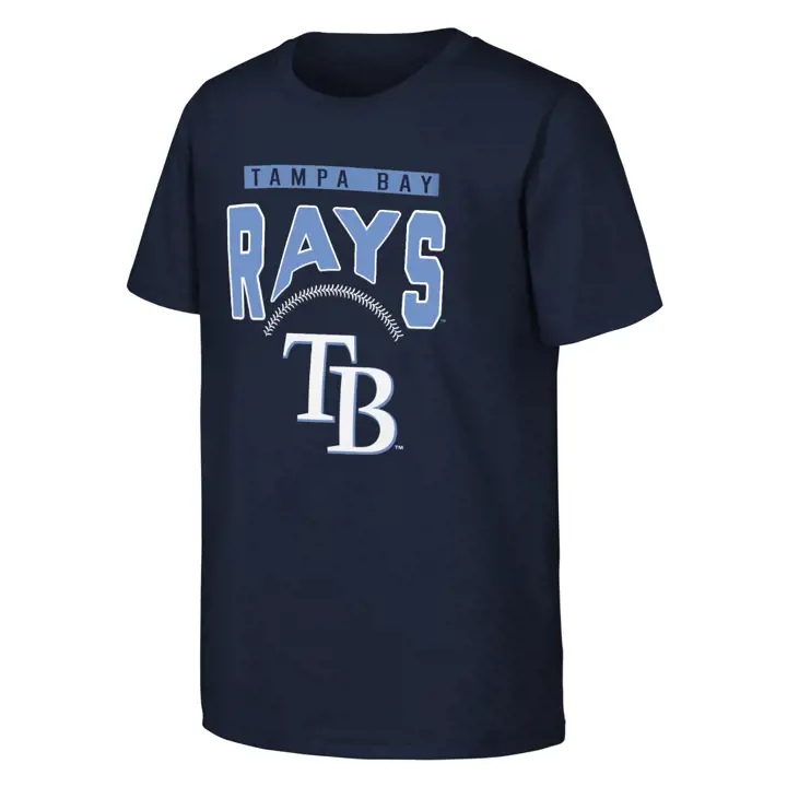 TAMPA BAY RAYS MLB T-shirt Enfant Shutout BLEU MARINE