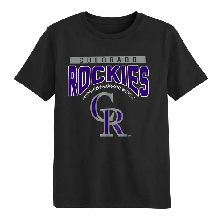 T-shirt Enfant Colorado Rockies MLB Shutout BLK