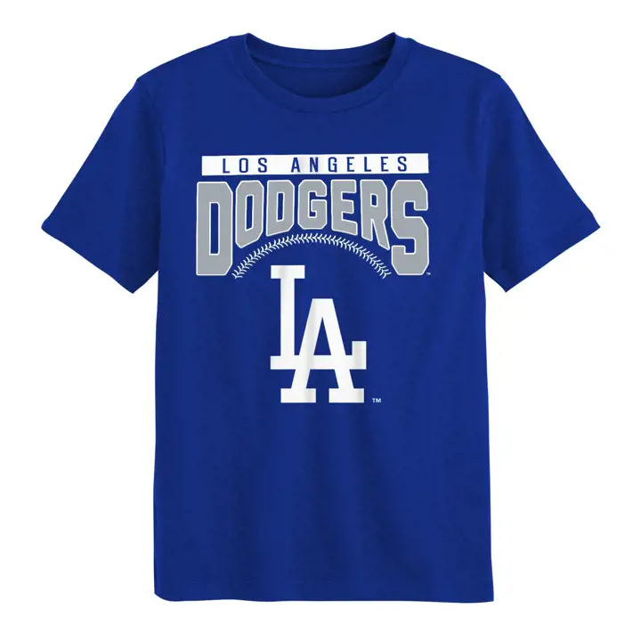 LOS ANGELES DODGERS T-shirt enfant MLB Shutout bleu