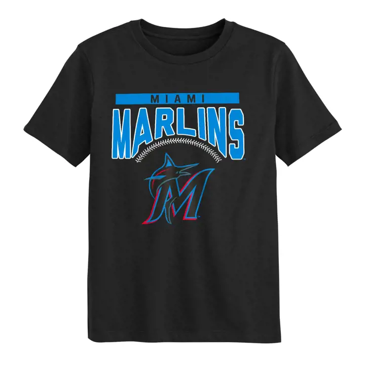 MIAMI MARLINS MLB T-shirt Enfant Shutout BLK